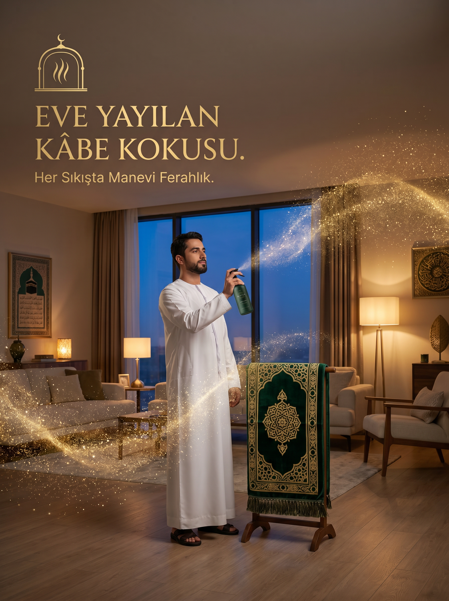 Kabe Kokulu Ortopedik Seccade